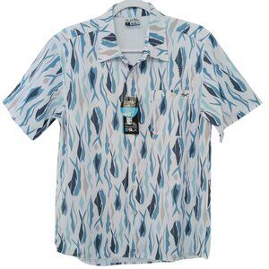 Salt Life Mens Call for Kelp Short Sleeve Button Down Shirt SMALL NEW NWT